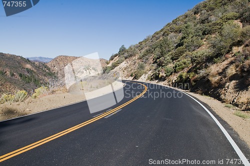 Image of Los Padres road