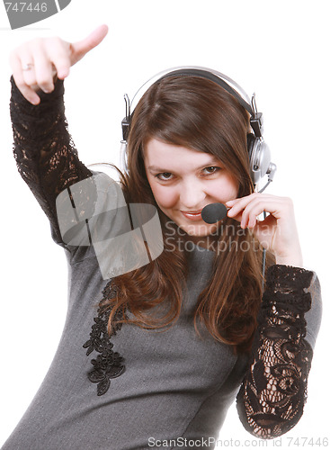 Image of Girl singing a song