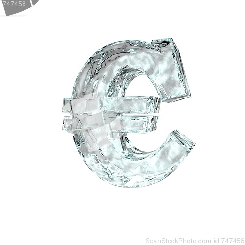Image of frozen euro