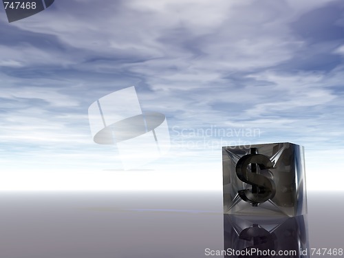 Image of abstract dollar