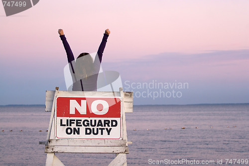 Image of Relaxing at the Beach