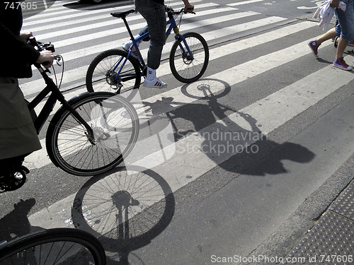 Image of Cyclists