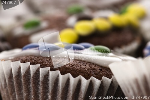 Image of first chocolate muffins