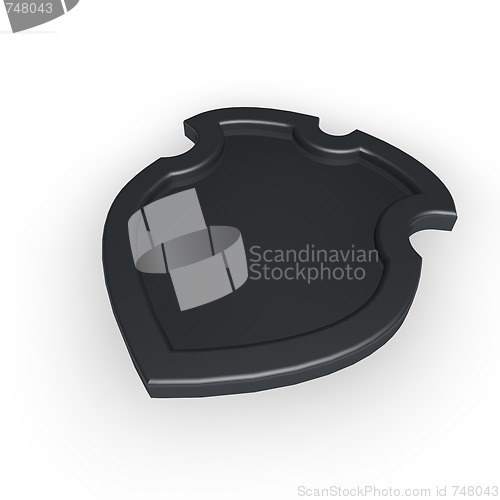 Image of black shield