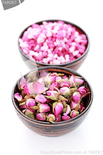 Image of rose bath salt 