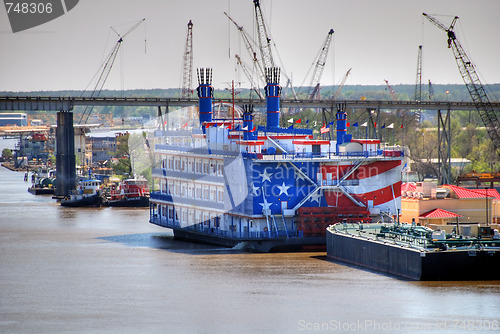 Image of Ship in New Orleans, 2008