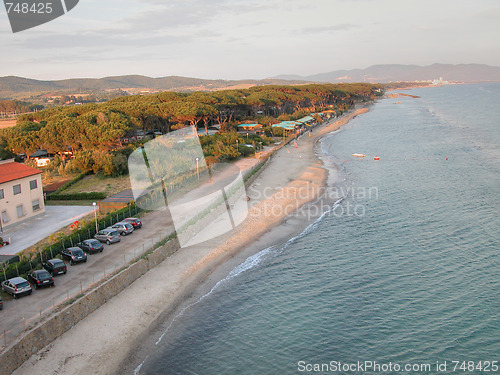 Image of Torre Mozza Beach, Tuscany, Italy