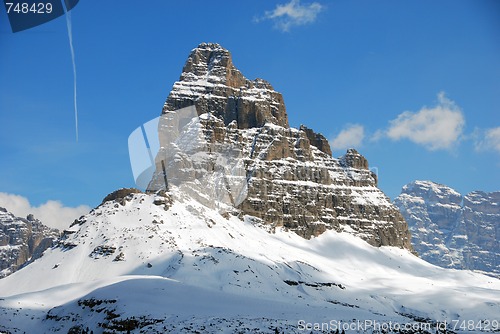 Image of Alps Winter, Dolomites, Italy, 2007