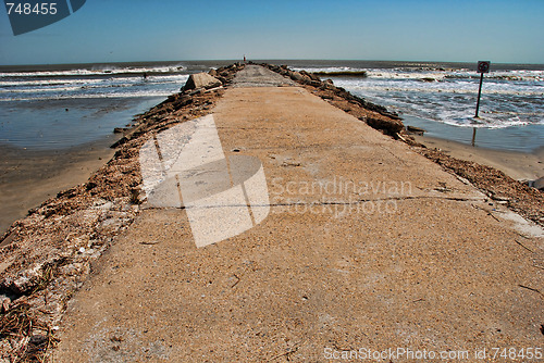 Image of Jetty in Galveston, Texas, 2008