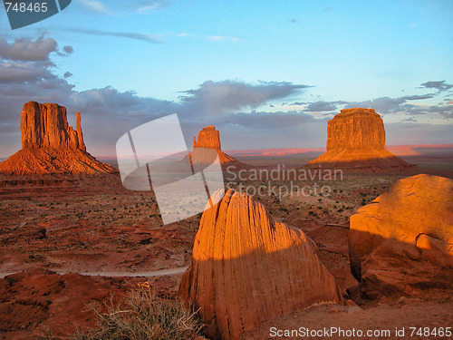 Image of Monument Valley, U.S.A., August 2004