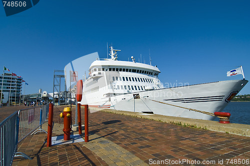 Image of Ship in Quebec, Canada