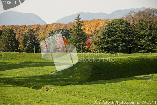 Image of Park of Lucca, Tuscany, Italy