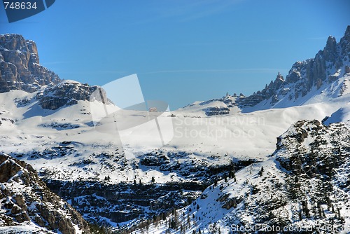 Image of Alps Winter, Dolomites, Italy, 2007