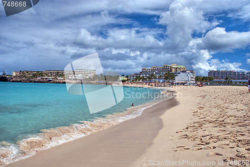 Image of Saint Maarteen Coast, Dutch Antilles