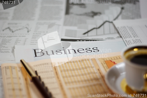 Image of business newspaper