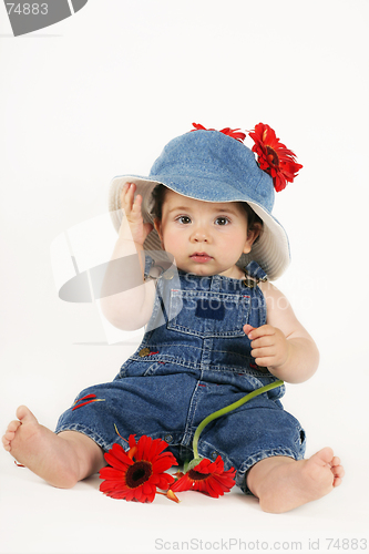 Image of Toddler in denim