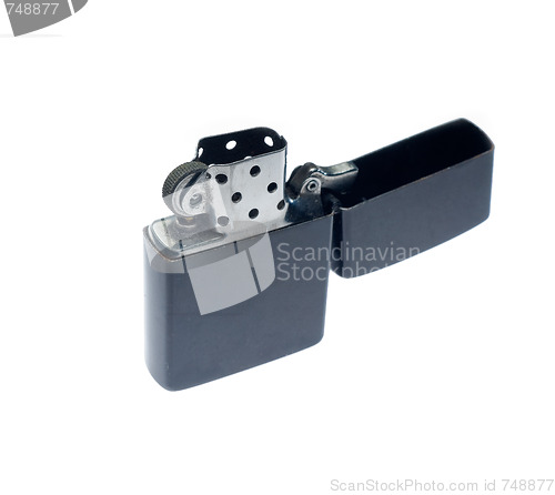 Image of black zippo lighter