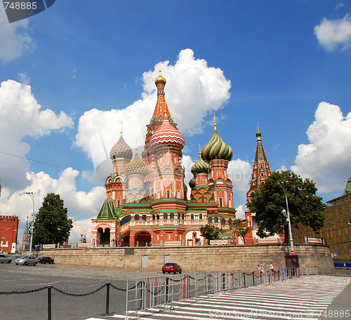 Image of St.Basil's Cathedral in Moscow
