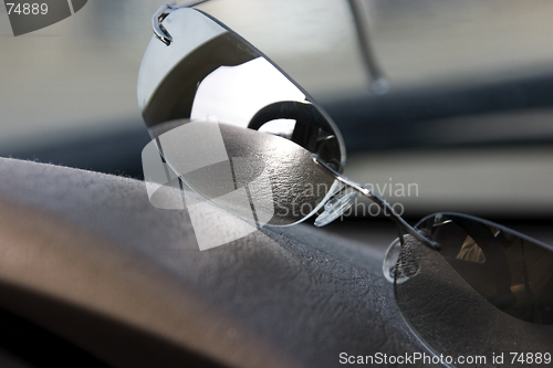 Image of Sunglasses on the deck