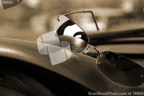 Image of Sunglasses on the deck