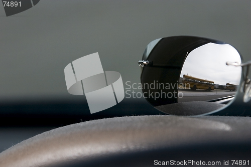 Image of Sunglasses on the deck