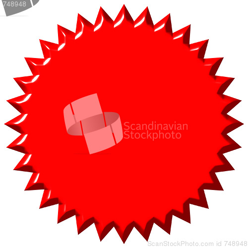 Image of 3D Red Seal