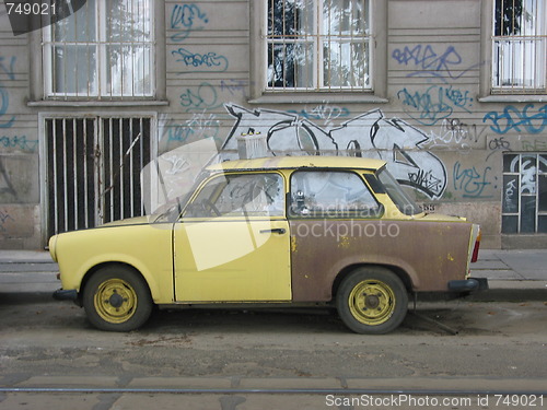 Image of Trabant in Budapest