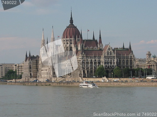 Image of The parliament of Budapest