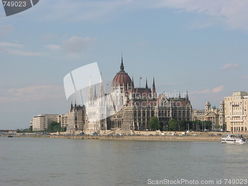 Image of The parliament of Budapest