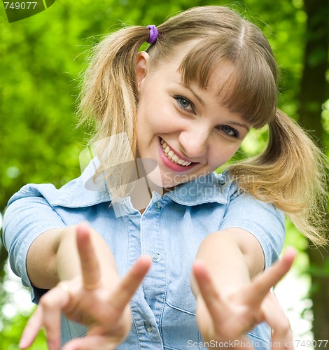 Image of Crazy girl