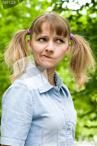 Image of Crazy girl