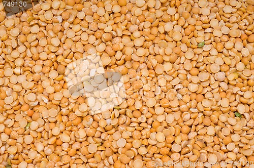 Image of Split peas background