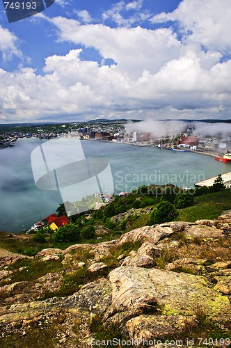 Image of Cityscape of Saint John's from Signal Hill