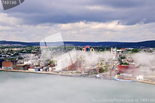 Image of Cityscape of Saint John's from Signal Hill