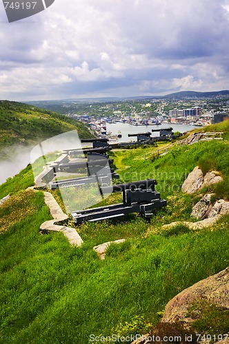 Image of Cannons on Signal Hill near St. John's