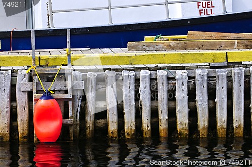 Image of Old wooden pier