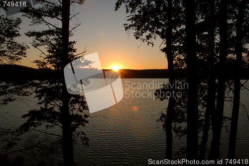 Image of sunset sky