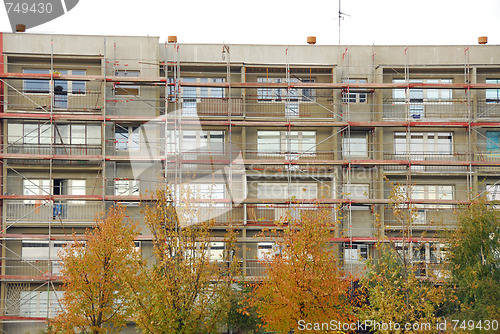Image of scaffolding