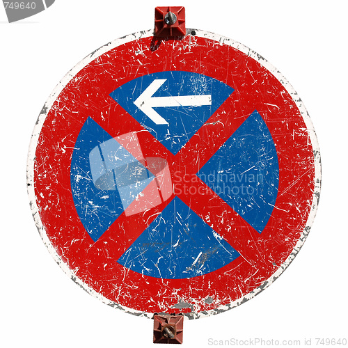 Image of No parking sign