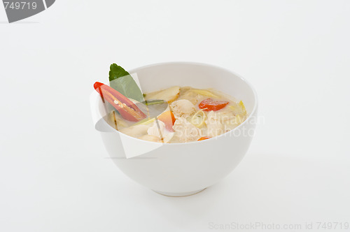Image of coconut cream soup