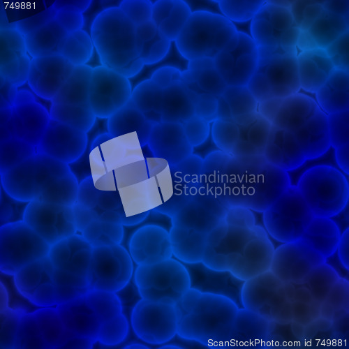 Image of Blue 3D Cells