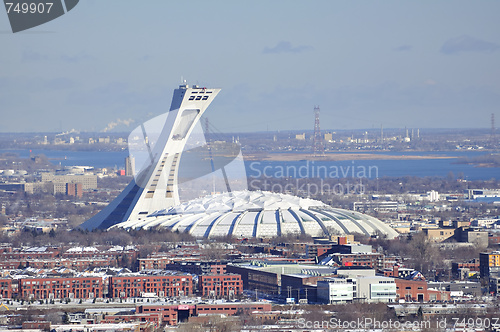 Image of Olympic Stadium, Montreal.