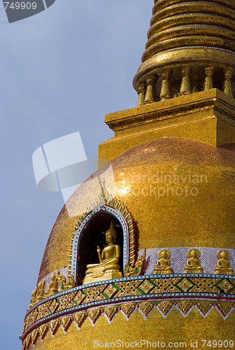 Image of Detail of Buddhist temple in Thailand