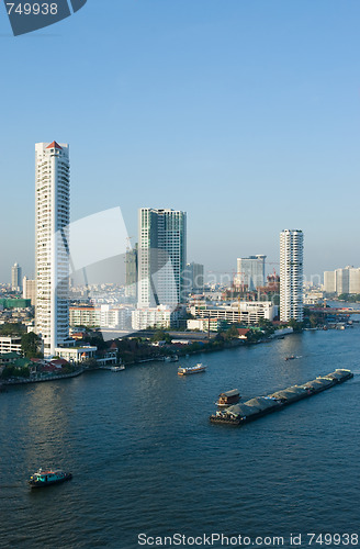 Image of Chao Praya River in Bangkok, Thailand