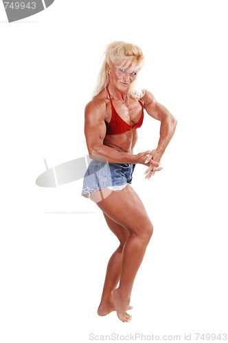 Image of Bodybuilding woman.