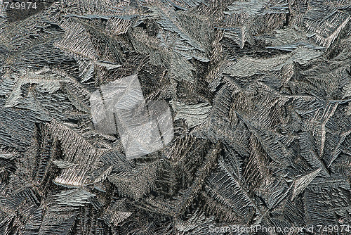 Image of Hoarfrost on glass