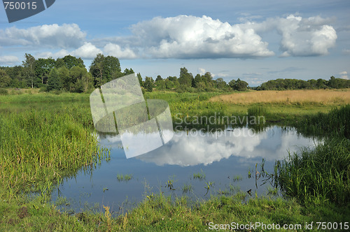 Image of Reflexions of clouds