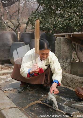 Image of Doing the chores