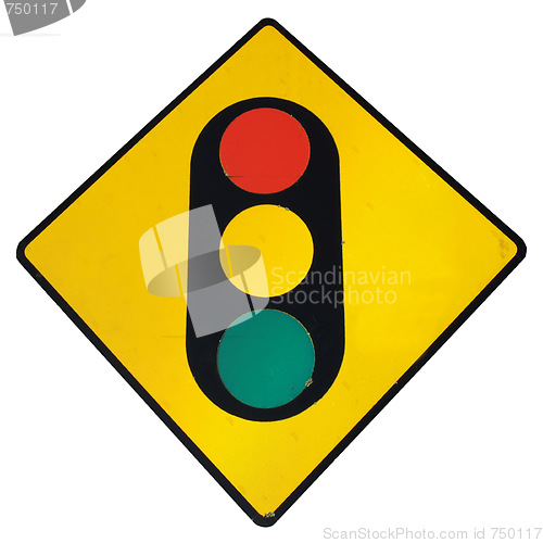 Image of Traffic light sign