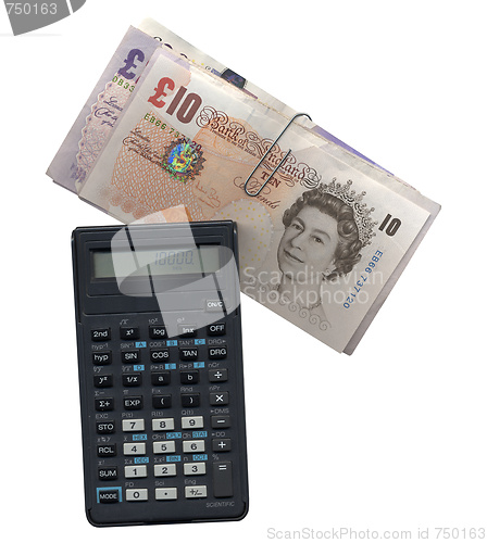 Image of Money with calculator